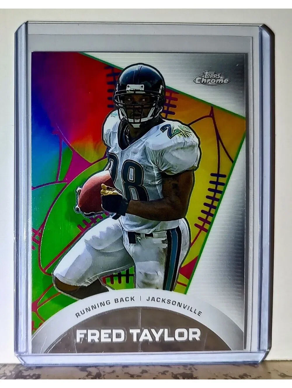 Fred Taylor 2023 Topps Chrome ALL-ETCH NFL #CAE-20 Card Jacksonville Jaguars